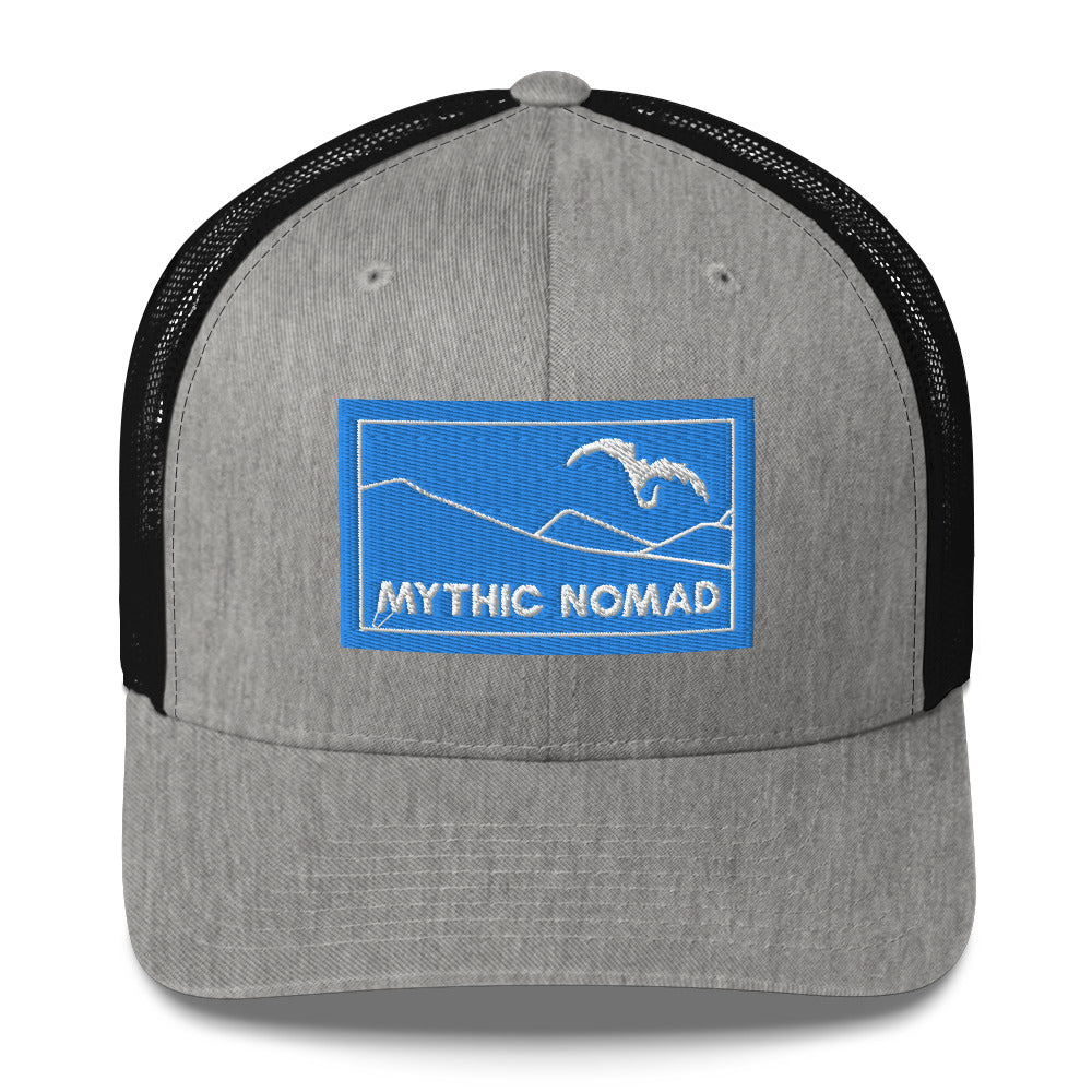 Dragon Trucker Cap | Blue Patch