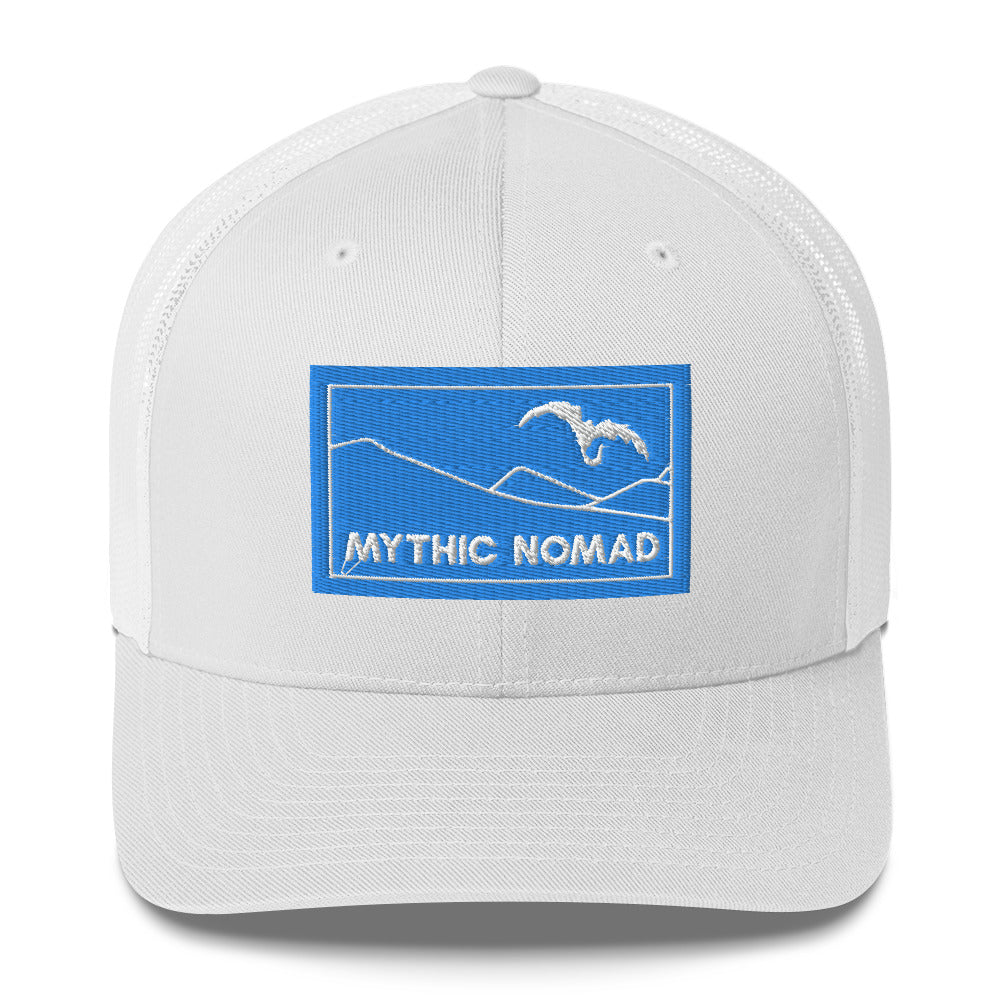 Dragon Trucker Cap | Blue Patch