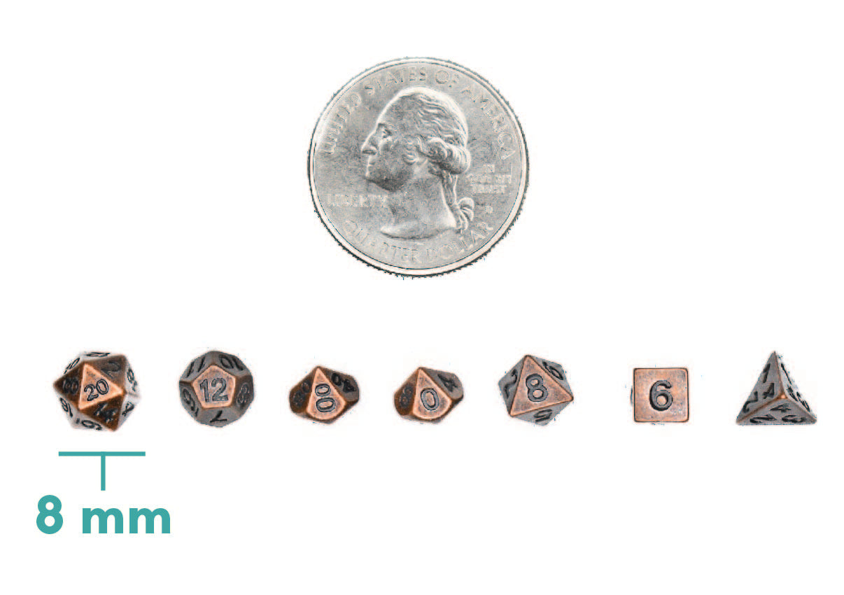 The Ready Roll – Mini Metal Dice Paracord Keychain | TTRPG Anywhere