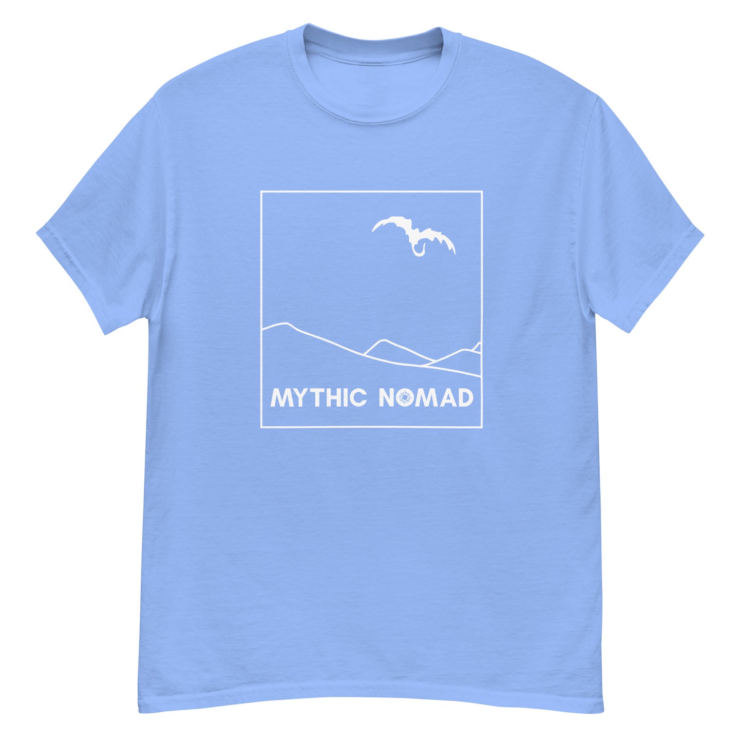 Classic Mythic Nomad Dragon Tee | White Art