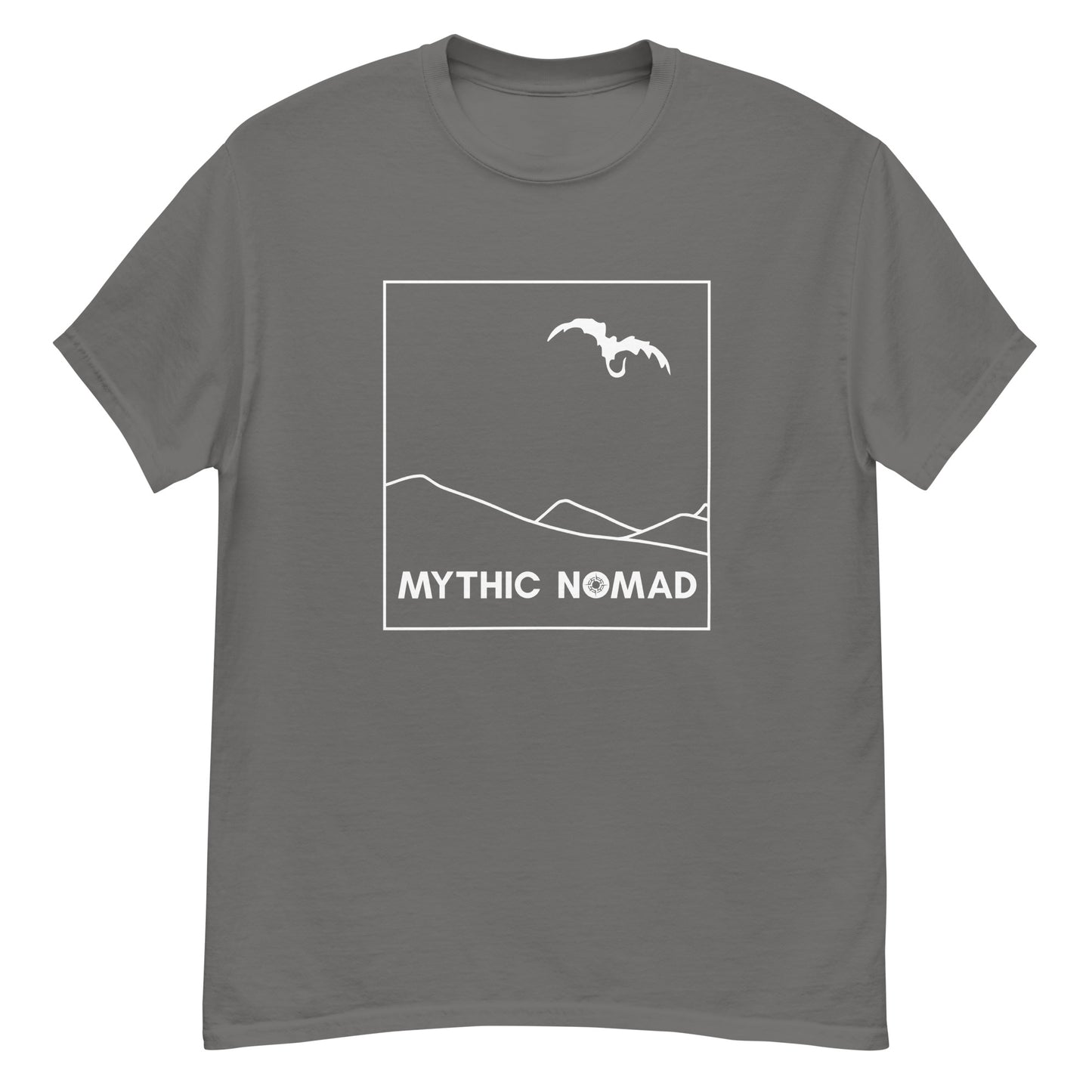 Classic Mythic Nomad Dragon Tee | White Art